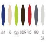 "Almohadas lumbares multicolor exhibidas en fila, diseñadas para ofrecer soporte ergonómico y estilo moderno en cualquier espacio de descanso."