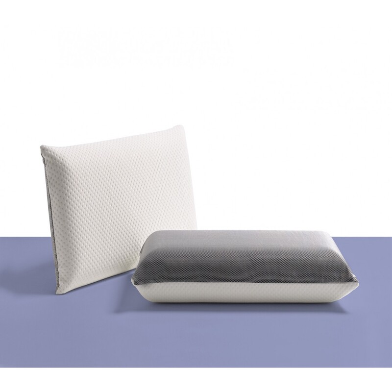 "Almohada viscoelástica con memoria que se adapta perfectamente al contorno de la cabeza y el cuello. Ideal para un descanso profundo y reparador."